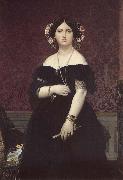 Jean-Auguste Dominique Ingres Mrs. Moitessier oil painting